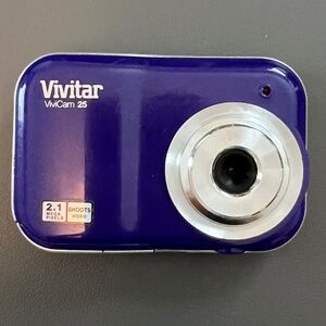 Vivitar Freelance Vivcam 2.1 Megapixel Purple Digital Camera